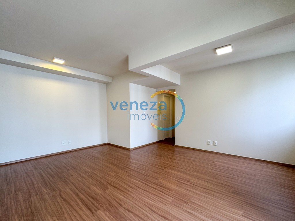 Apartamento para locação no bairro Gleba Palhano de Londrina com 78.21m<sup>2</sup> útil, 2 quartos, 2 vagas de garagem
