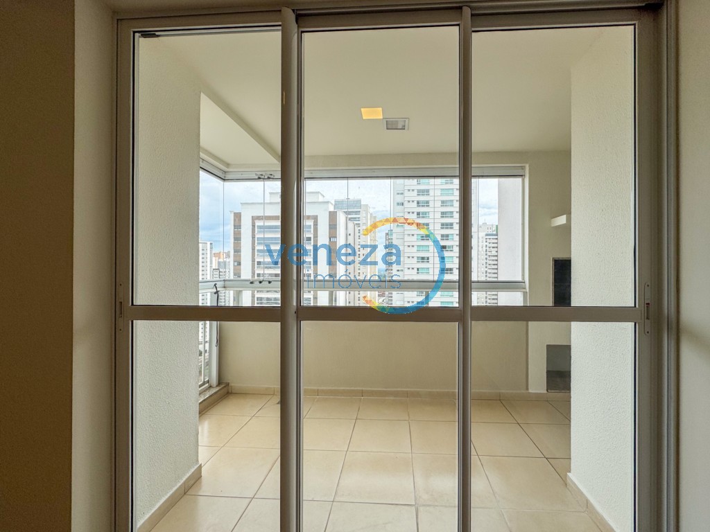 Apartamento para locação no bairro Gleba Palhano de Londrina com 78.21m<sup>2</sup> útil, 2 quartos, 2 vagas de garagem