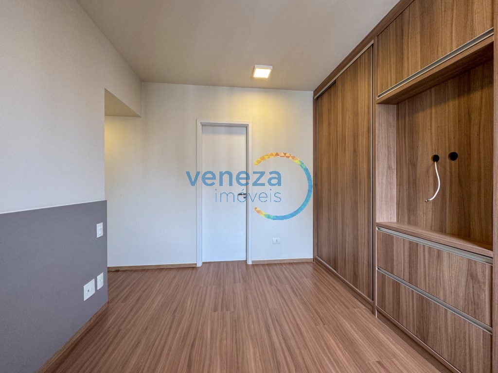 Apartamento para locação no bairro Gleba Palhano de Londrina com 78.21m<sup>2</sup> útil, 2 quartos, 2 vagas de garagem