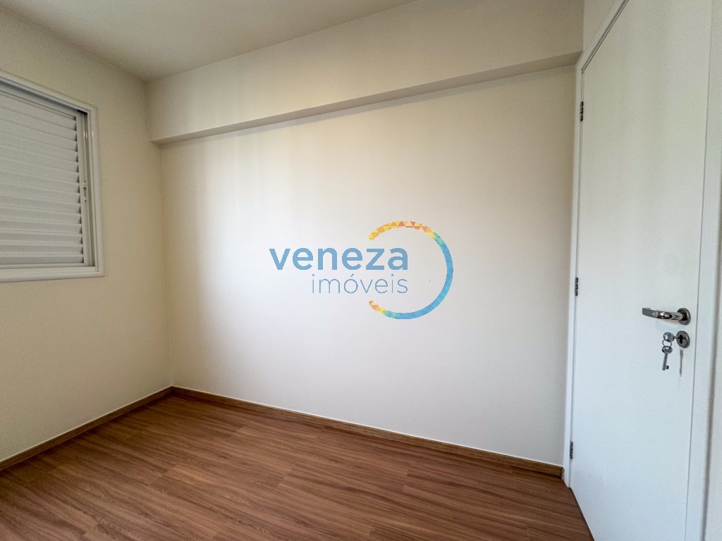 Apartamento para locação no bairro Gleba Palhano de Londrina com 78.21m<sup>2</sup> útil, 2 quartos, 2 vagas de garagem