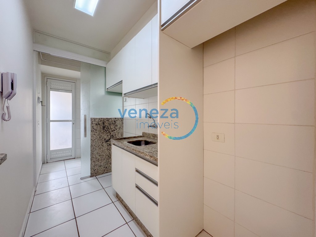 Apartamento para locação no bairro Gleba Palhano de Londrina com 78.21m<sup>2</sup> útil, 2 quartos, 2 vagas de garagem