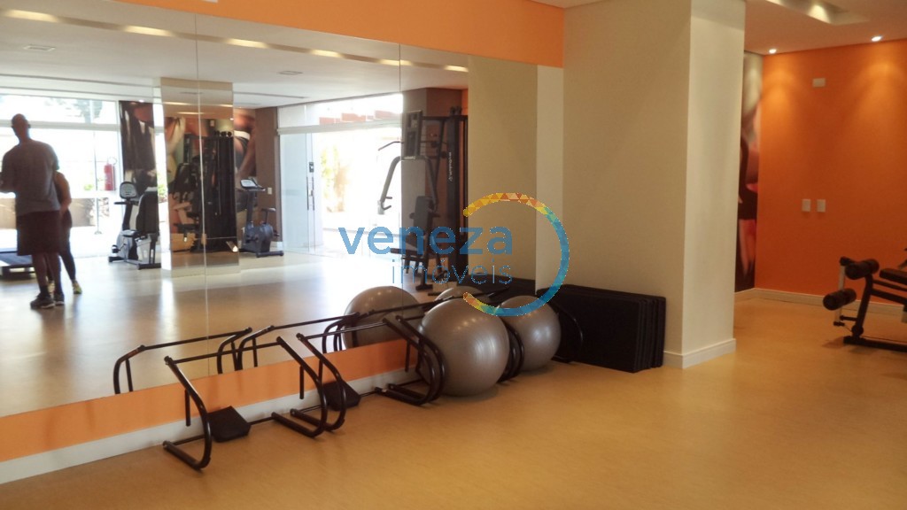 Apartamento para locação no bairro Gleba Palhano de Londrina com 78.21m<sup>2</sup> útil, 2 quartos, 2 vagas de garagem