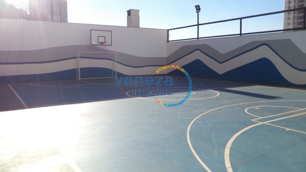 Apartamento para locação no bairro Gleba Palhano de Londrina com 78.21m<sup>2</sup> útil, 2 quartos, 2 vagas de garagem