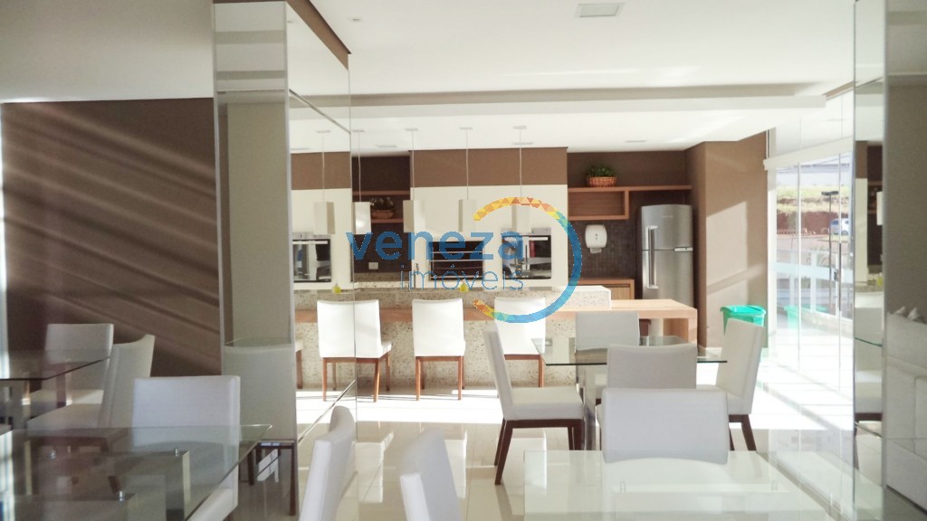 Apartamento para locação no bairro Gleba Palhano de Londrina com 78.21m<sup>2</sup> útil, 2 quartos, 2 vagas de garagem