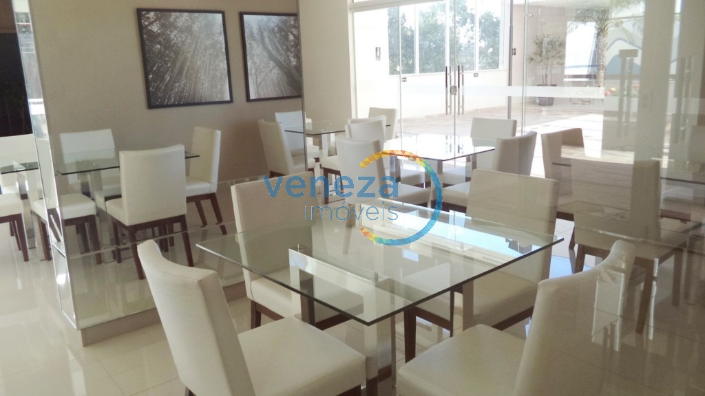Apartamento para locação no bairro Gleba Palhano de Londrina com 78.21m<sup>2</sup> útil, 2 quartos, 2 vagas de garagem