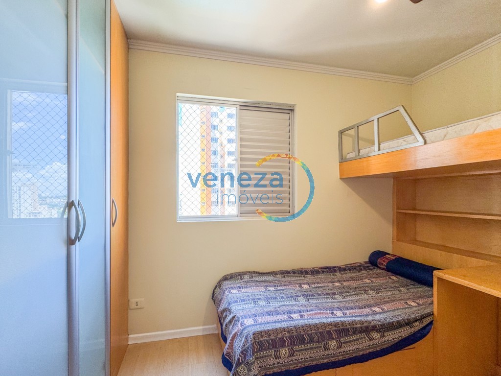 Apartamento à venda no bairro Centro de Londrina com 81.06m<sup>2</sup> útil, 3 quartos, 1 vaga de garagem