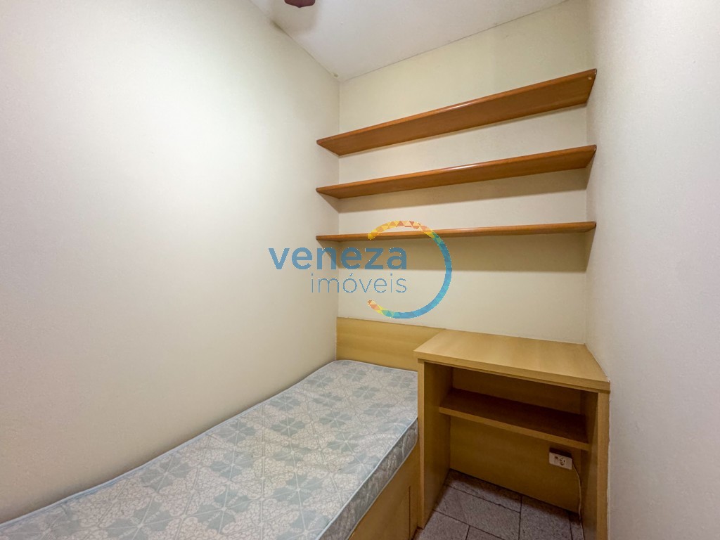 Apartamento à venda no bairro Centro de Londrina com 81.06m<sup>2</sup> útil, 3 quartos, 1 vaga de garagem