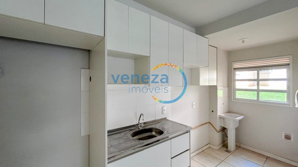 Apartamento à venda no bairro Gleba Esperanca de Londrina com 44m<sup>2</sup> útil, 2 quartos, 1 vaga de garagem