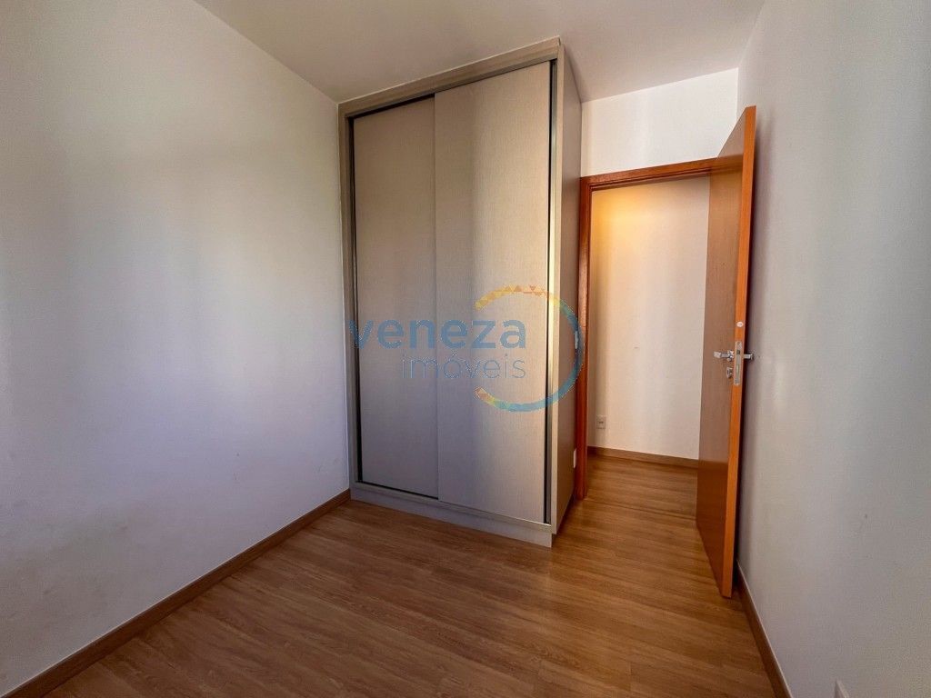 Apartamento para locação no bairro Gleba Palhano de Londrina com 79m<sup>2</sup> útil, 2 quartos, 2 vagas de garagem