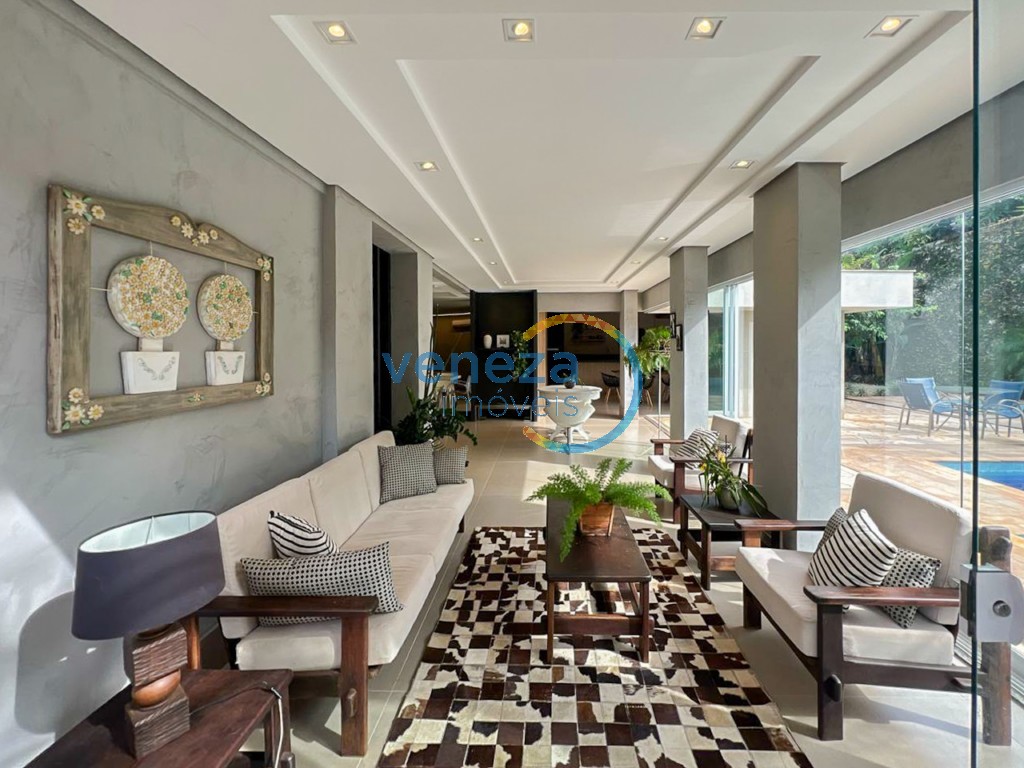 Casa Residencial à venda no bairro Gleba Palhano de Londrina com 485m<sup>2</sup> útil, 2 quartos, 2 vagas de garagem