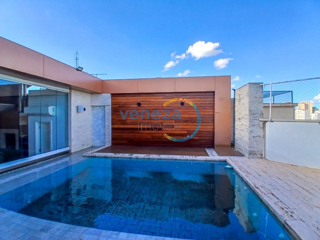 Apartamento à venda no bairro Centro de Londrina com 318.57m<sup>2</sup> útil, 4 quartos, 3 vagas de garagem