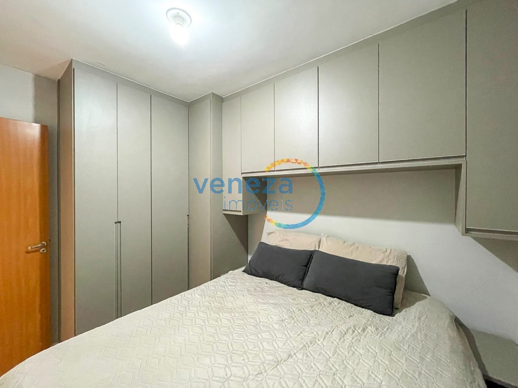 Apartamento à venda no bairro Cidade Industrial II de Londrina com 43.71m<sup>2</sup> útil, 2 quartos, 1 vaga de garagem