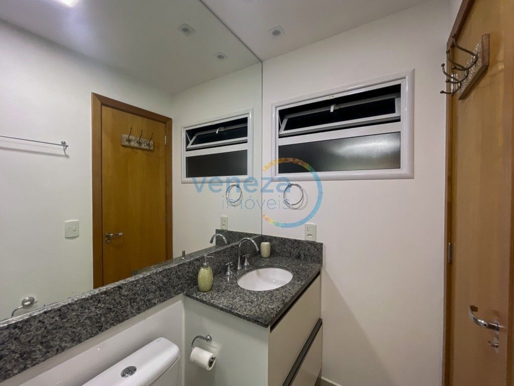 Apartamento à venda no bairro Gleba Palhano de Londrina com 69m<sup>2</sup> útil, 3 quartos, 1 vaga de garagem