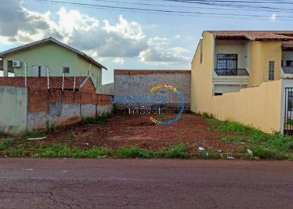 Terreno à venda no bairro Panorama de Londrina com 250m<sup>2</sup> total