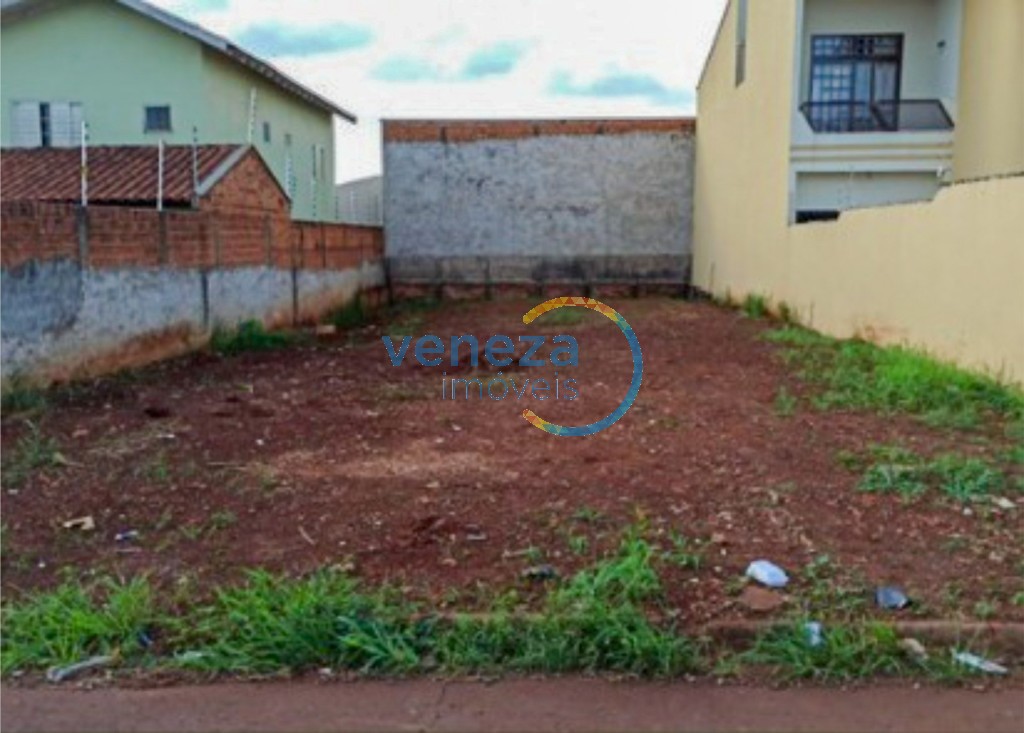 Terreno à venda no bairro Panorama de Londrina com 250m<sup>2</sup> total