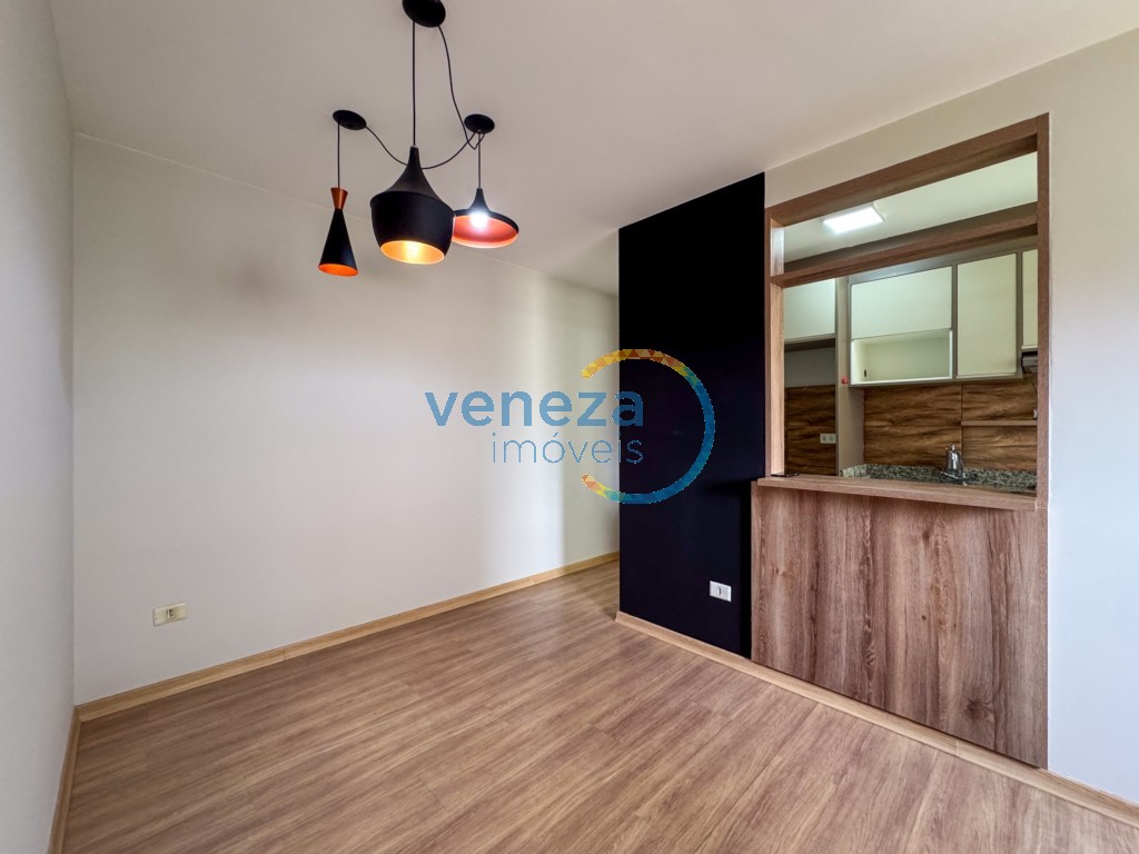 Apartamento à venda no bairro Gleba Palhano de Londrina com 46.65m<sup>2</sup> útil, 2 quartos, 1 vaga de garagem