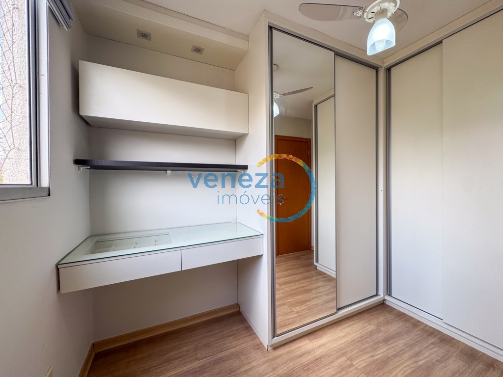 Apartamento à venda no bairro Gleba Palhano de Londrina com 46.65m<sup>2</sup> útil, 2 quartos, 1 vaga de garagem