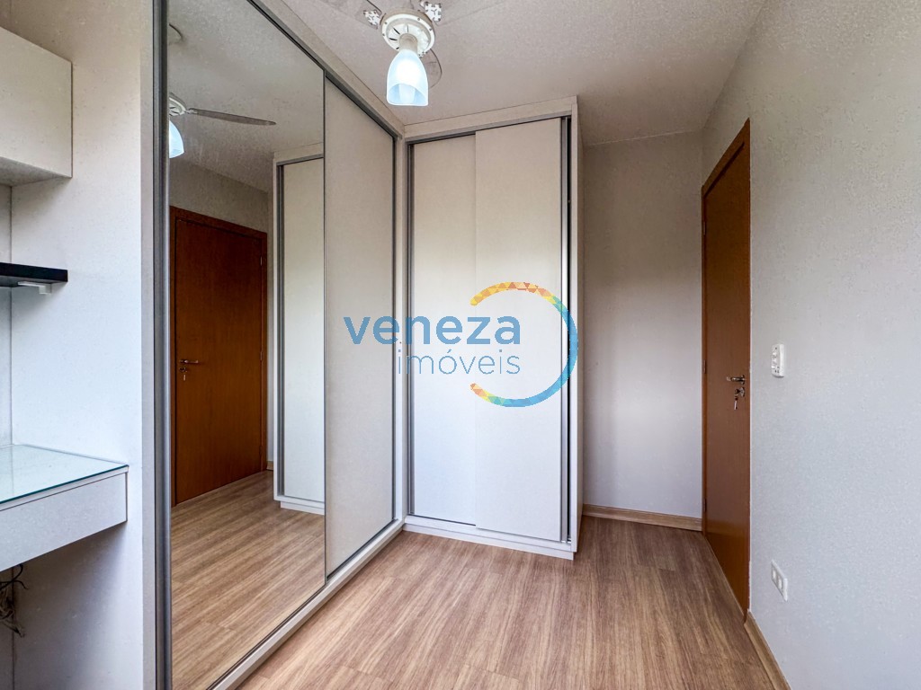 Apartamento à venda no bairro Gleba Palhano de Londrina com 46.65m<sup>2</sup> útil, 2 quartos, 1 vaga de garagem