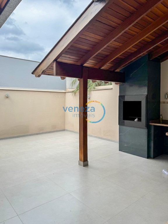 Casa Residencial para locação no bairro Aragarca de Londrina com 205m<sup>2</sup> útil, 4 quartos, 4 vagas de garagem