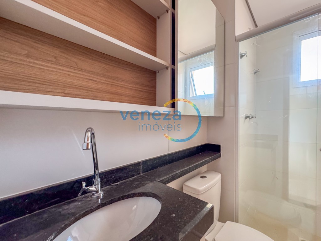 Apartamento à venda no bairro Higienopolis de Londrina com 61.72m<sup>2</sup> útil, 2 quartos, 1 vaga de garagem