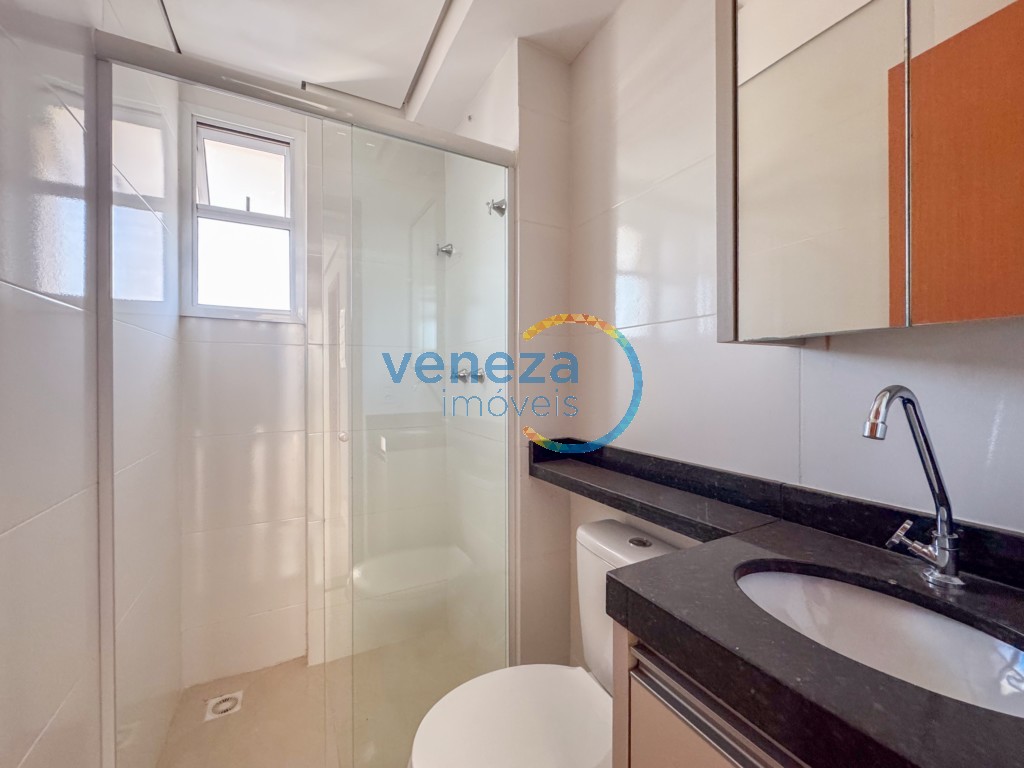Apartamento à venda no bairro Higienopolis de Londrina com 61.78m<sup>2</sup> útil, 3 quartos, 1 vaga de garagem