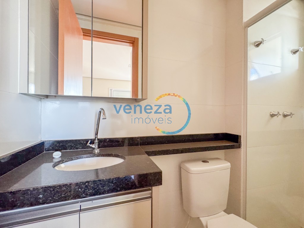 Apartamento à venda no bairro Higienopolis de Londrina com 61.78m<sup>2</sup> útil, 3 quartos, 1 vaga de garagem