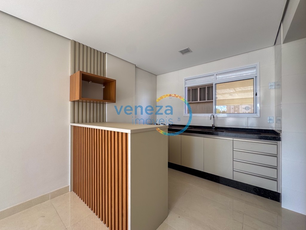 Apartamento à venda no bairro Higienopolis de Londrina com 61.78m<sup>2</sup> útil, 3 quartos, 1 vaga de garagem