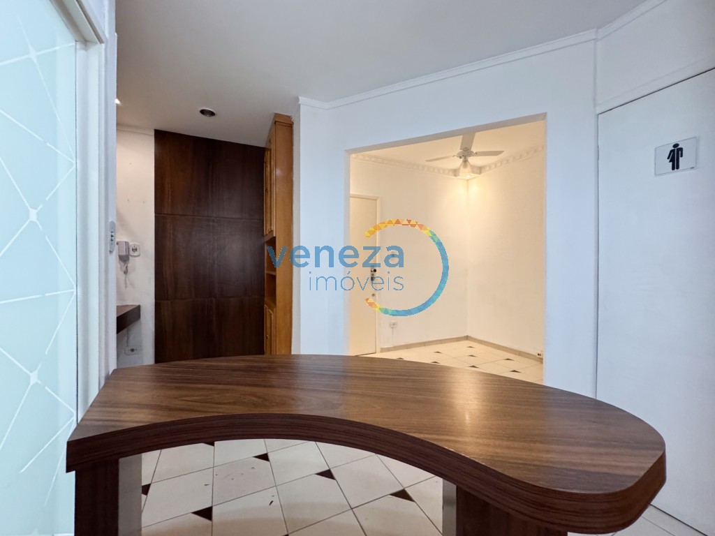 Sala para locação no bairro Centro de Londrina com 60m<sup>2</sup> útil