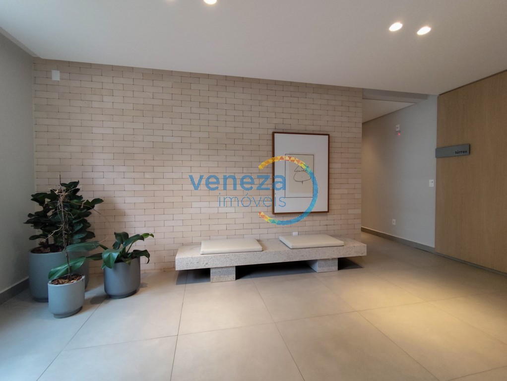 Apartamento para locação no bairro Higienopolis de Londrina com 78m<sup>2</sup> útil, 2 quartos, 2 vagas de garagem