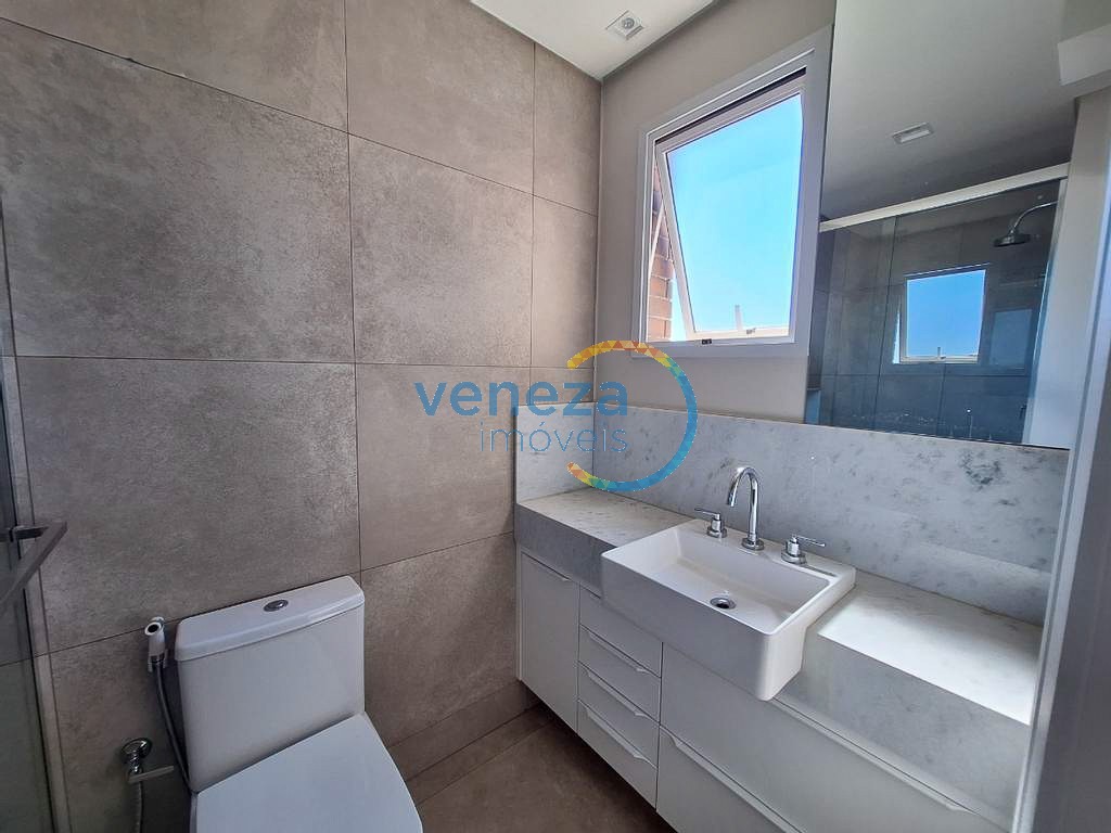 Apartamento para locação no bairro Higienopolis de Londrina com 78m<sup>2</sup> útil, 1 quarto, 2 vagas de garagem