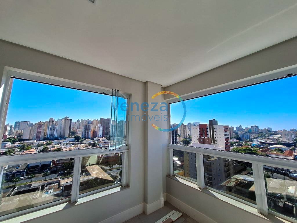 Apartamento para locação no bairro Higienopolis de Londrina com 78m<sup>2</sup> útil, 1 quarto, 2 vagas de garagem