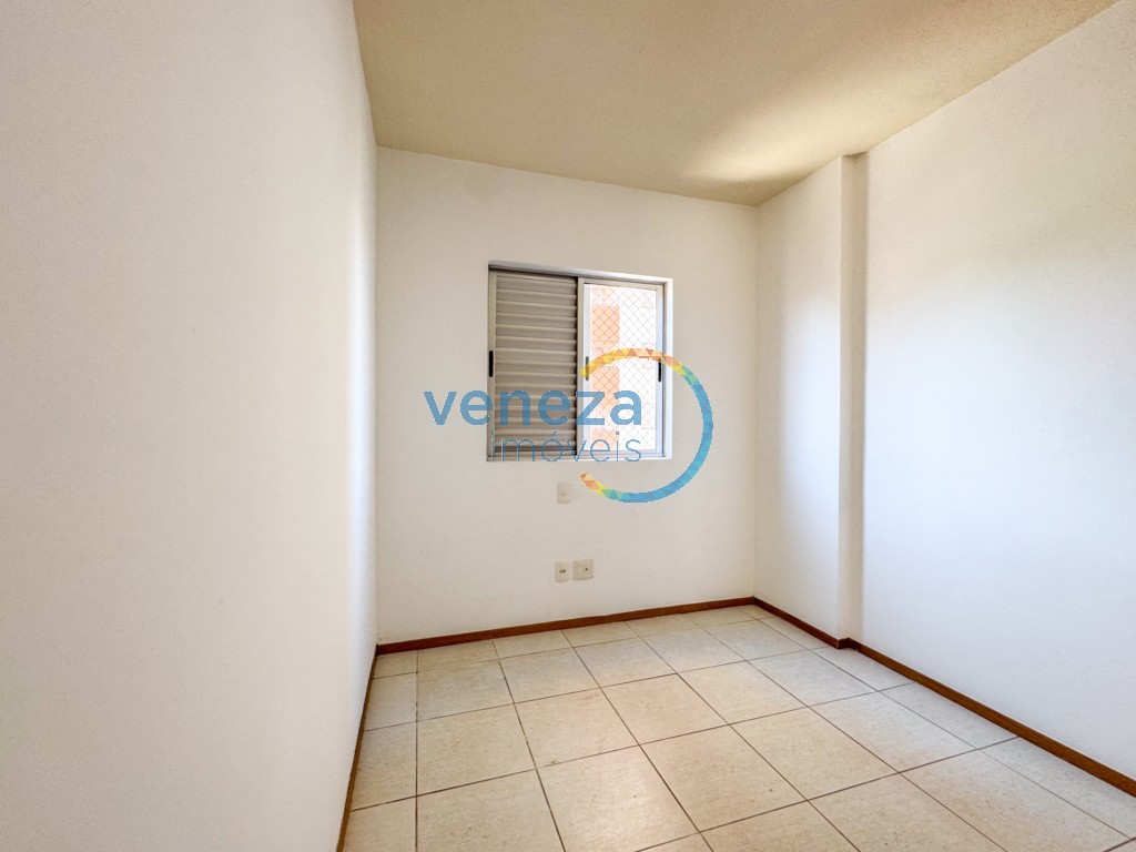 Apartamento para locação no bairro Centro de Londrina com 73m<sup>2</sup> útil, 3 quartos, 2 vagas de garagem
