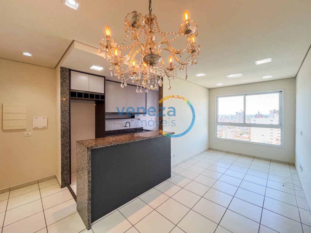 Apartamento para locacao no Centro em Londrina com 115,62m² por R$ 2.800,00