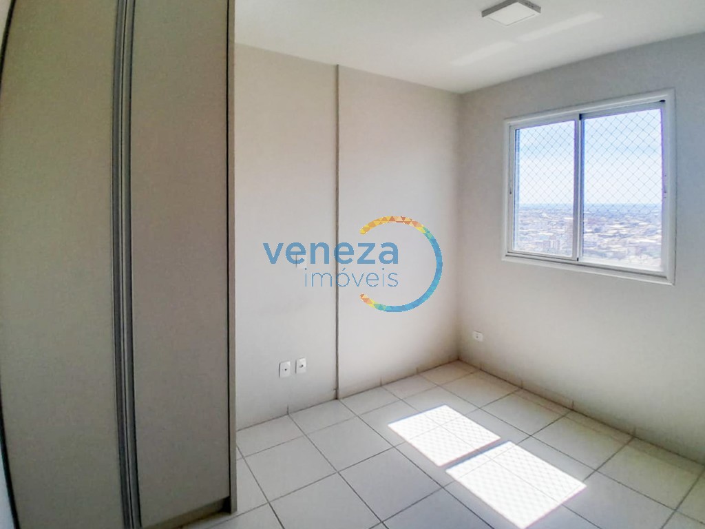 Apartamento para locação no bairro Centro de Londrina com 56.94m<sup>2</sup> útil, 2 quartos, 1 vaga de garagem