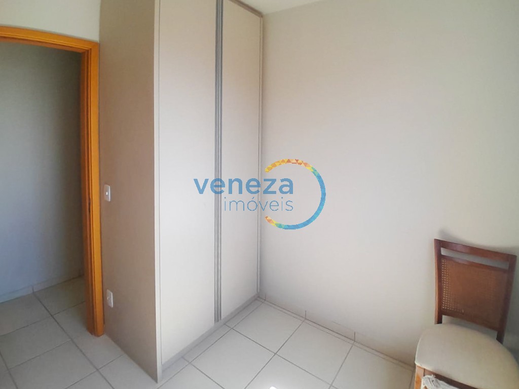 Apartamento para locação no bairro Centro de Londrina com 56.94m<sup>2</sup> útil, 2 quartos, 1 vaga de garagem