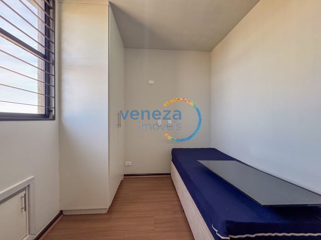 Apartamento à venda no bairro Centro de Londrina com 33.22m<sup>2</sup> útil, 1 quarto