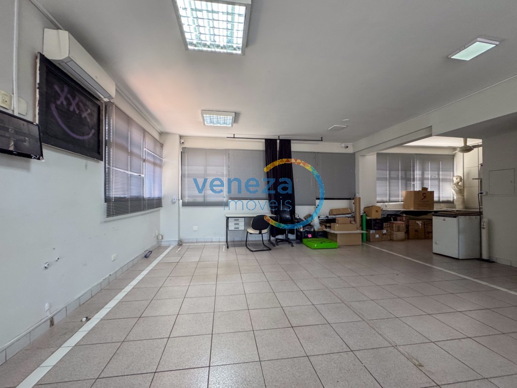 Sala para locação no bairro Centro de Londrina com 110.5m<sup>2</sup> útil, 1 vaga de garagem