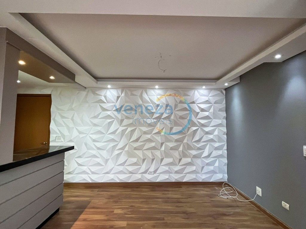 Apartamento à venda no bairro Gleba Palhano de Londrina com 68m<sup>2</sup> útil, 3 quartos, 1 vaga de garagem