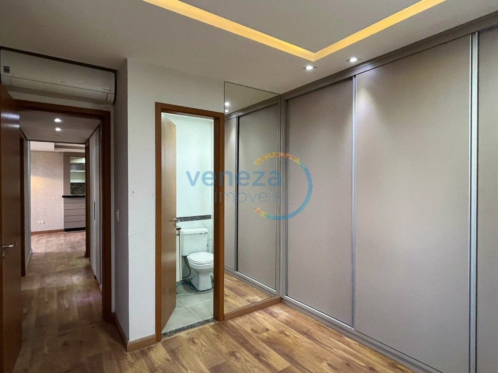 Apartamento à venda no bairro Gleba Palhano de Londrina com 68m<sup>2</sup> útil, 3 quartos, 1 vaga de garagem