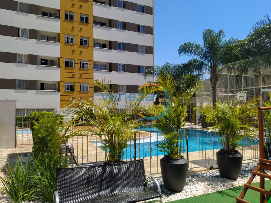 Apartamento à venda no bairro Gleba Palhano de Londrina com 68m<sup>2</sup> útil, 3 quartos, 1 vaga de garagem