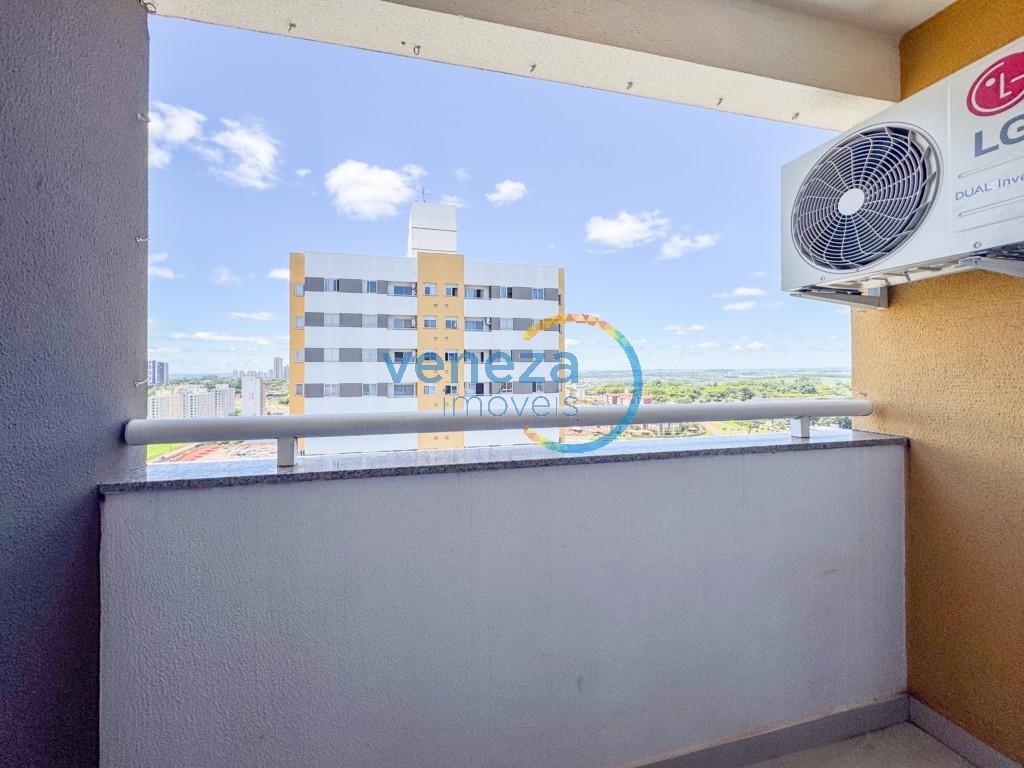 Apartamento à venda no bairro Gleba Palhano de Londrina com 68m<sup>2</sup> útil, 3 quartos, 1 vaga de garagem