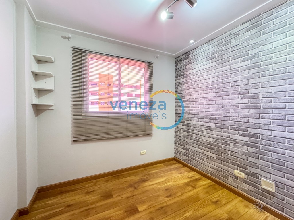 Apartamento à venda no bairro Gleba Palhano de Londrina com 68m<sup>2</sup> útil, 3 quartos, 1 vaga de garagem