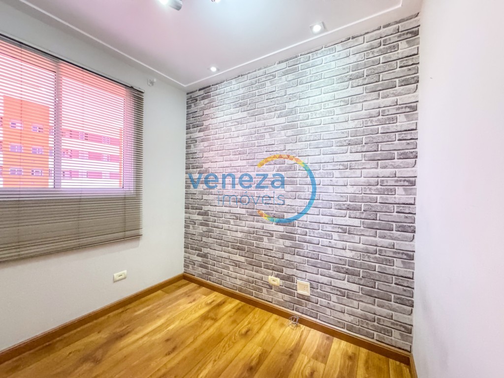 Apartamento à venda no bairro Gleba Palhano de Londrina com 68m<sup>2</sup> útil, 3 quartos, 1 vaga de garagem