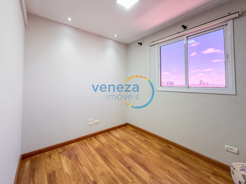 Apartamento à venda no bairro Gleba Palhano de Londrina com 68m<sup>2</sup> útil, 3 quartos, 1 vaga de garagem