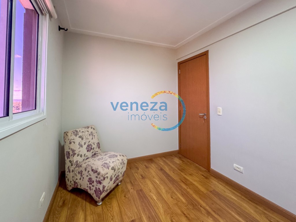 Apartamento à venda no bairro Gleba Palhano de Londrina com 68m<sup>2</sup> útil, 3 quartos, 1 vaga de garagem