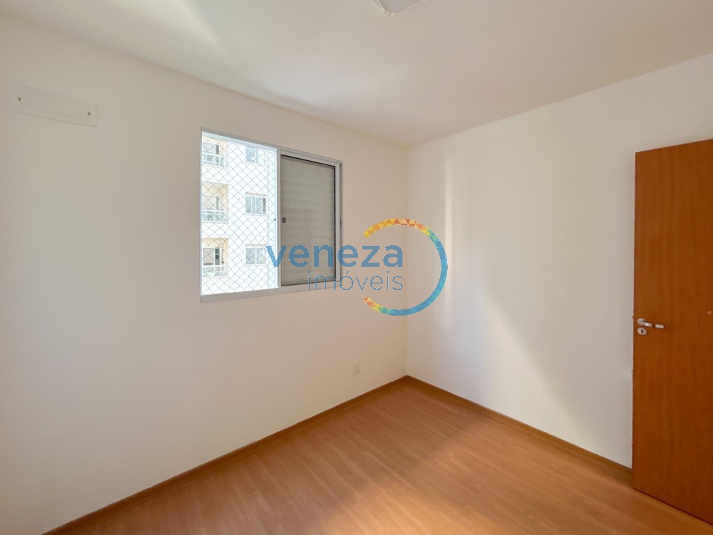 Apartamento para locação no bairro Gleba Palhano de Londrina com 46m<sup>2</sup> útil, 2 quartos, 1 vaga de garagem