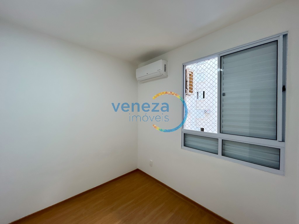 Apartamento para locação no bairro Gleba Palhano de Londrina com 46m<sup>2</sup> útil, 2 quartos, 1 vaga de garagem