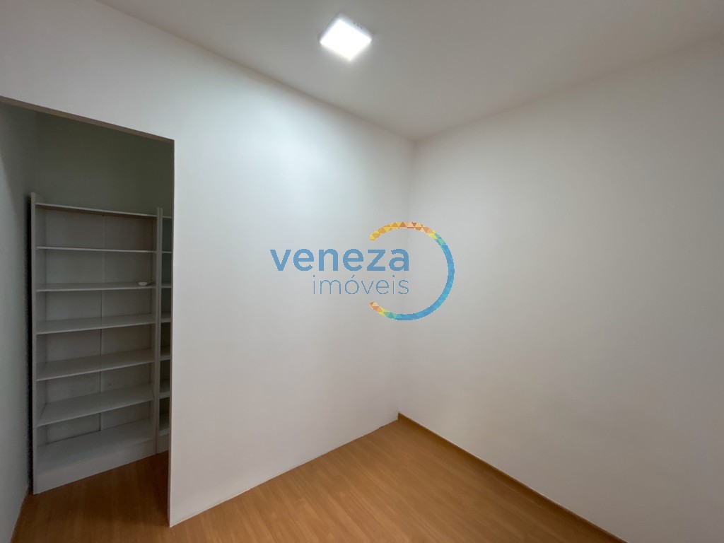 Apartamento para locação no bairro Gleba Palhano de Londrina com 46m<sup>2</sup> útil, 2 quartos, 1 vaga de garagem