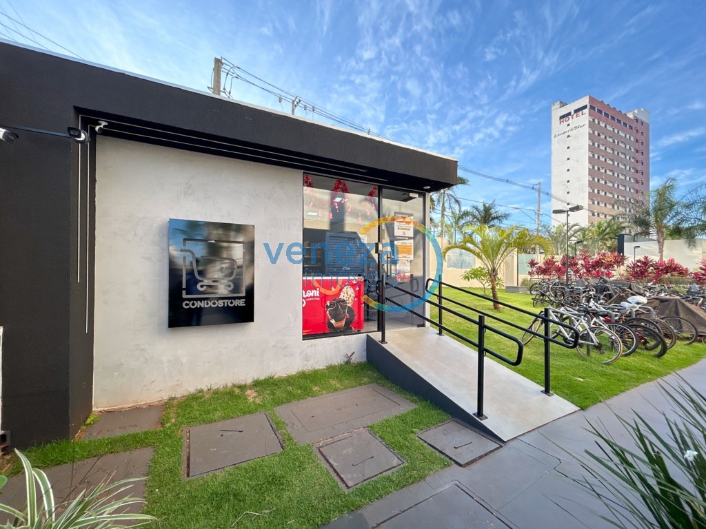 Apartamento para locação no bairro Gleba Palhano de Londrina com 46m<sup>2</sup> útil, 2 quartos, 1 vaga de garagem