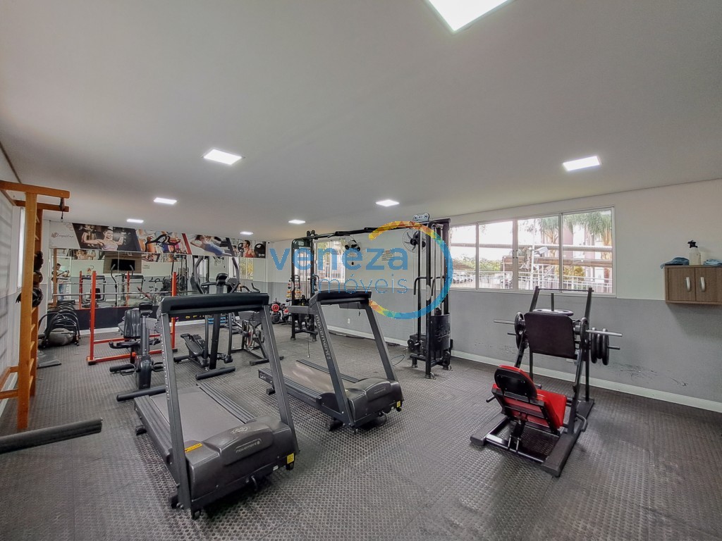 Apartamento à venda no bairro Gleba Palhano de Londrina com 49m<sup>2</sup> útil, 2 quartos, 1 vaga de garagem